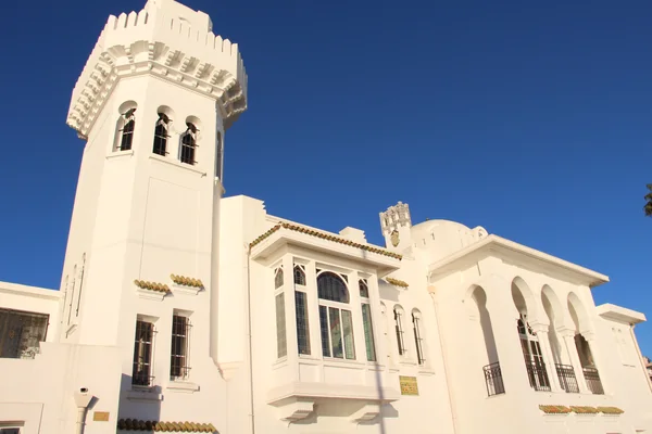 Fa&ccedil;ade de la villa El Djeza&iuml;r, aujourd&rsquo;hui Villa Djunah, en d&eacute;cembre 2016